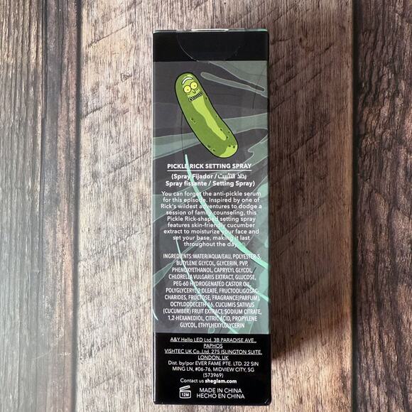 Rick and Morty x Sheglam Pickle Rick Makeup Setting Spray - Picture 4 of 5